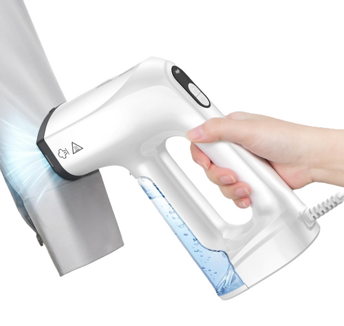 Vacuum Steamer for Clothes, 3500Pa Suction Clothes Steamer Handheld, 2-in-1 Steamer&Iron Garment Steamer, 3 Modes& 360° Leak-proof