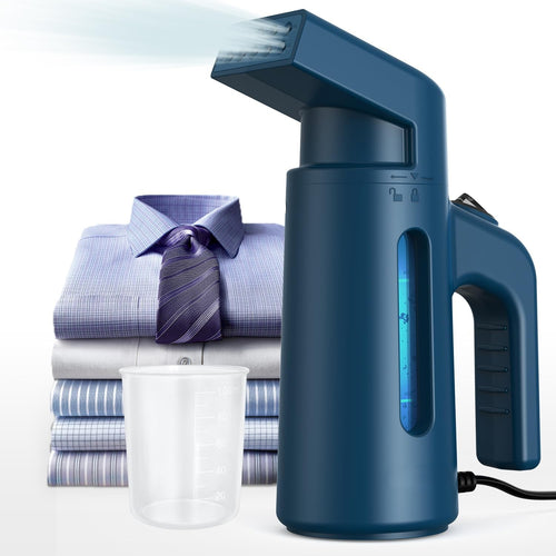 Steamer for Clothes 700W, Double Row Steam Clothes Steamer, 180ML Large Capacity Water Tank, 40S Fast Heat-up Garment steamer for Home and Office