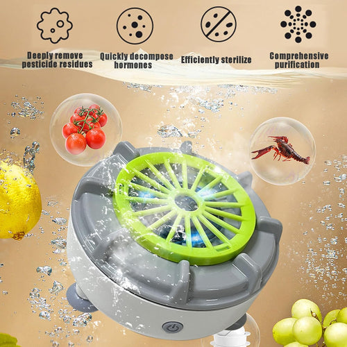 Fruit and Vegetable Wash, Efficient Portable Fruit and Vegetable Washers,Fruit and Vegetable Cleaning Machines,Automatic Washer Spinner Machine