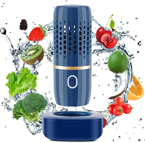 Fruit and Vegetable Purifier Cleaner Washing Machine Capsule Shape Disinfection OH-ion Purification Technology for Cleaning Grains Rice Meat